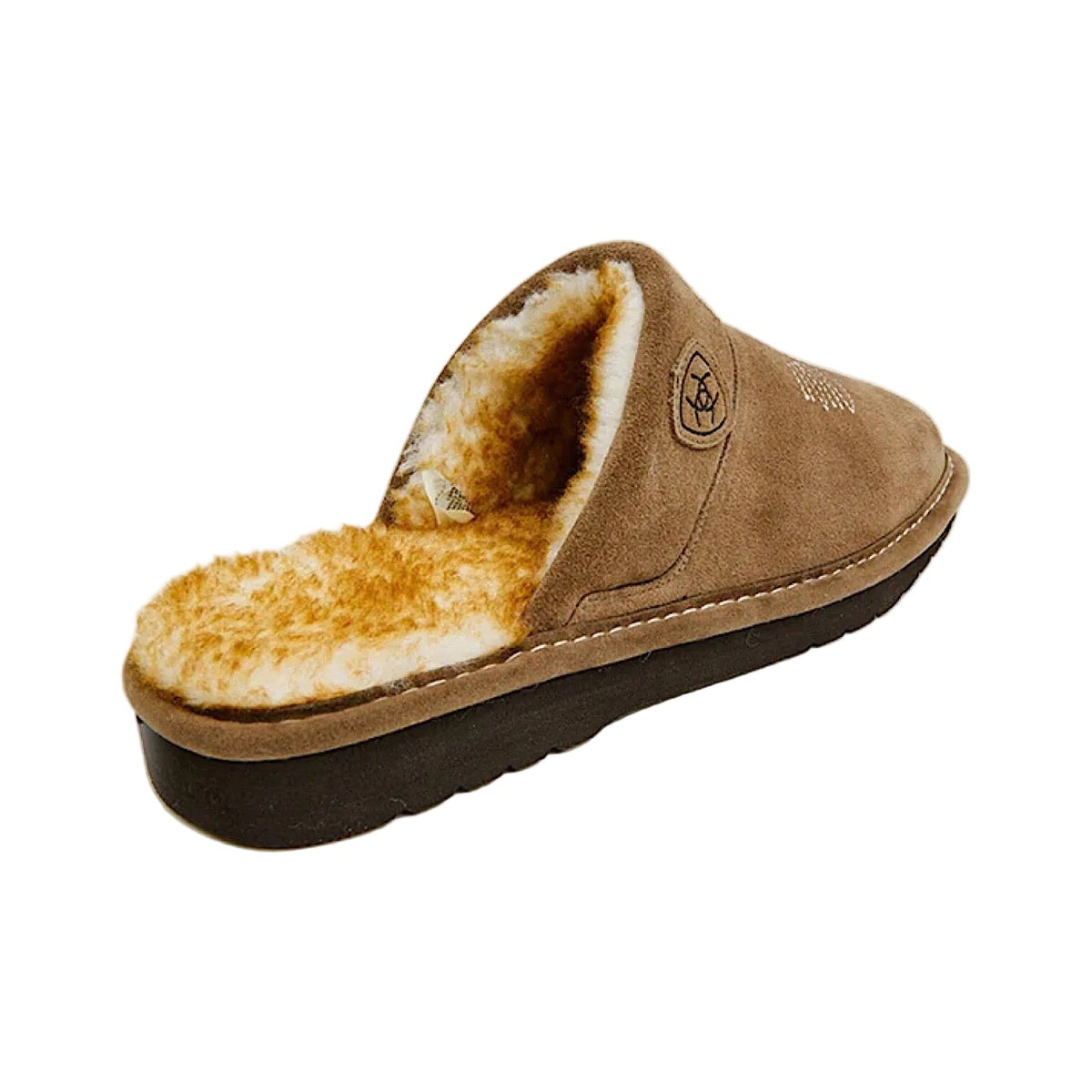 Ariat Mens Silversmith Square Toe Slipper - Stone