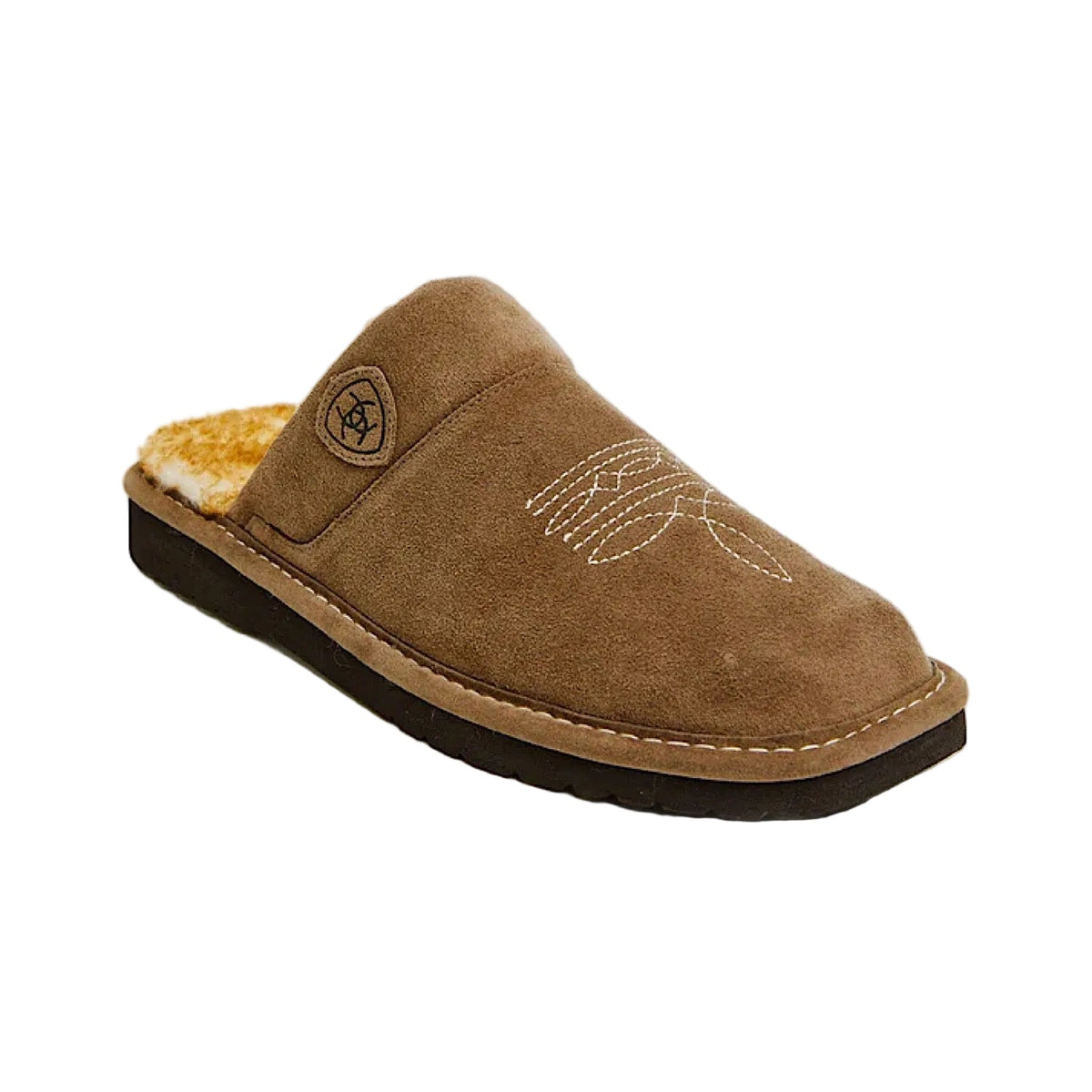 Ariat Mens Silversmith Square Toe Slipper - Stone