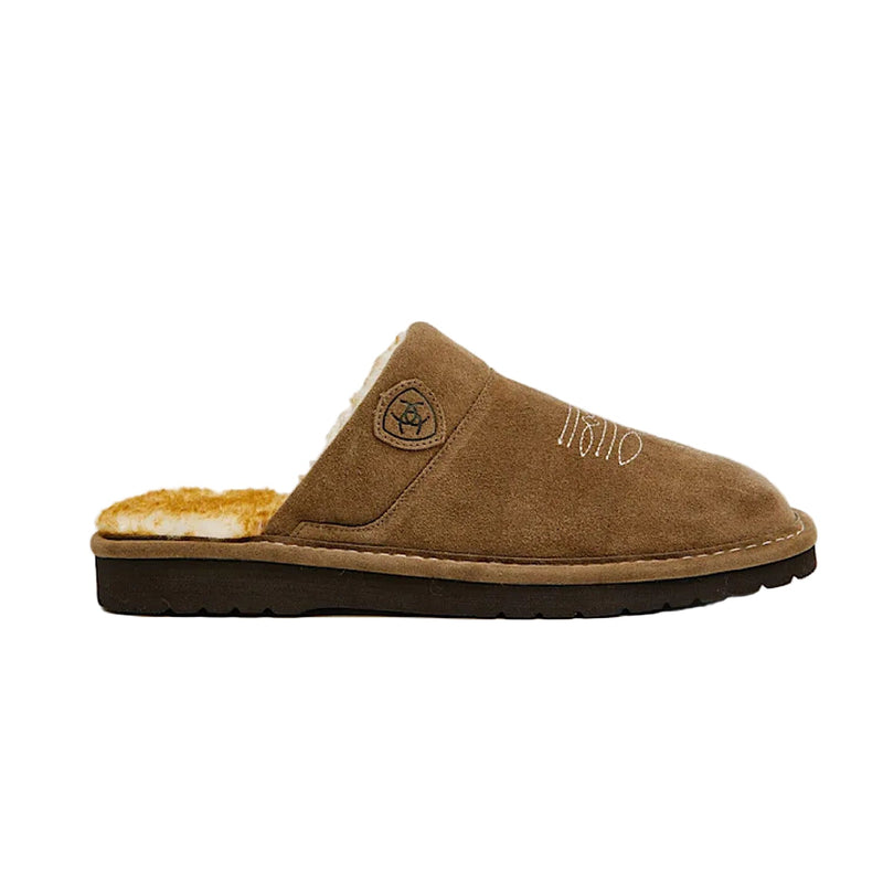 Ariat Mens Silversmith Square Toe Slipper - Stone