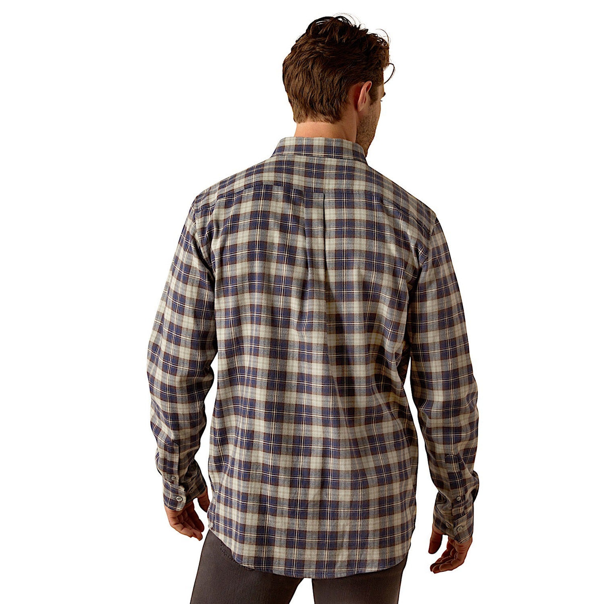 Ariat Men’s Simmental Flannel Shirt - Horizon Plaid