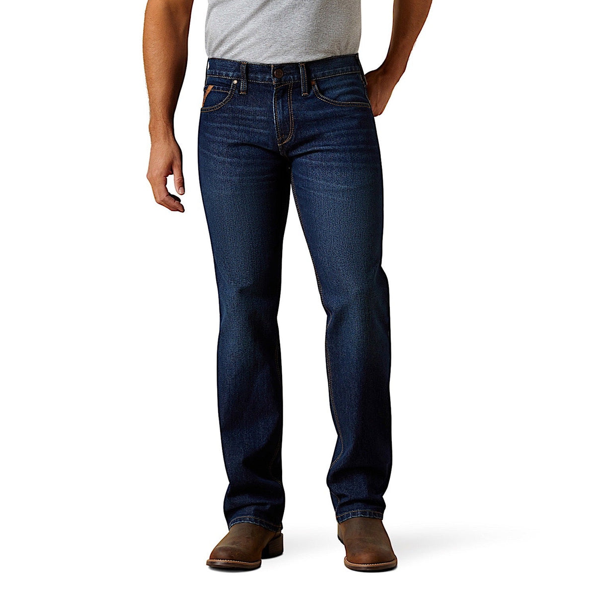 Ariat Mens Slim M7 Straight Jean - Baron Hampton