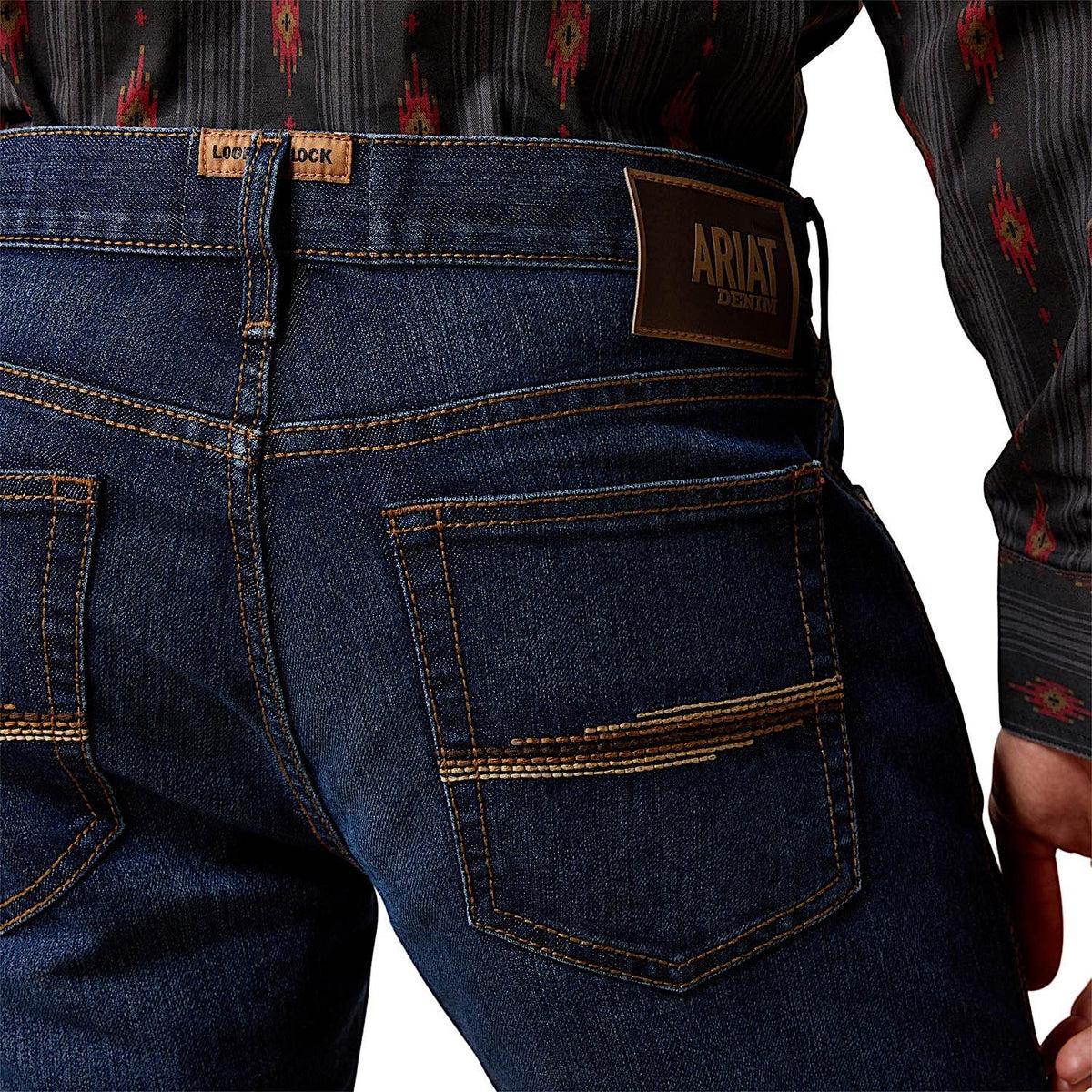 Ariat Mens Slim M7 Straight Jean - Baron Hampton