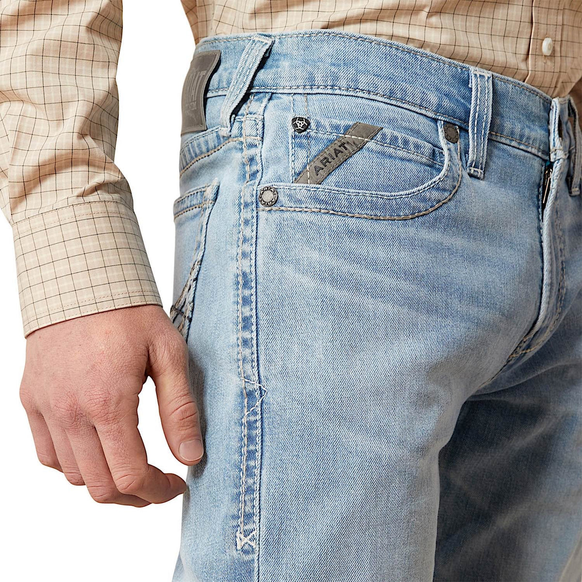 Ariat Mens Slim M7 Straight Jean - Carver Huron