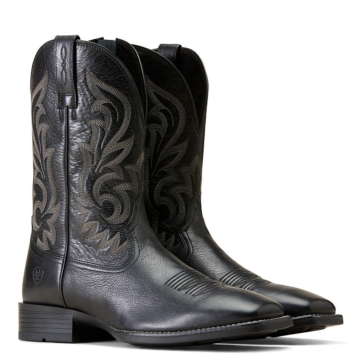 Ariat Mens Slim Zip Ultra Black Deertan