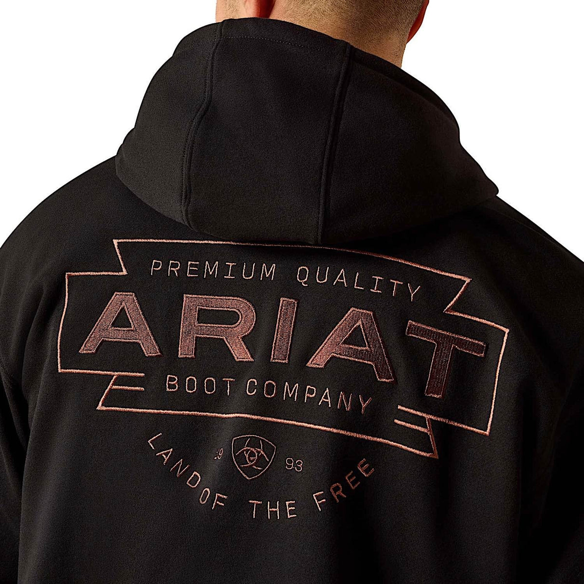 Ariat Men’s Southwest Simple Buckle Hoodie - Black