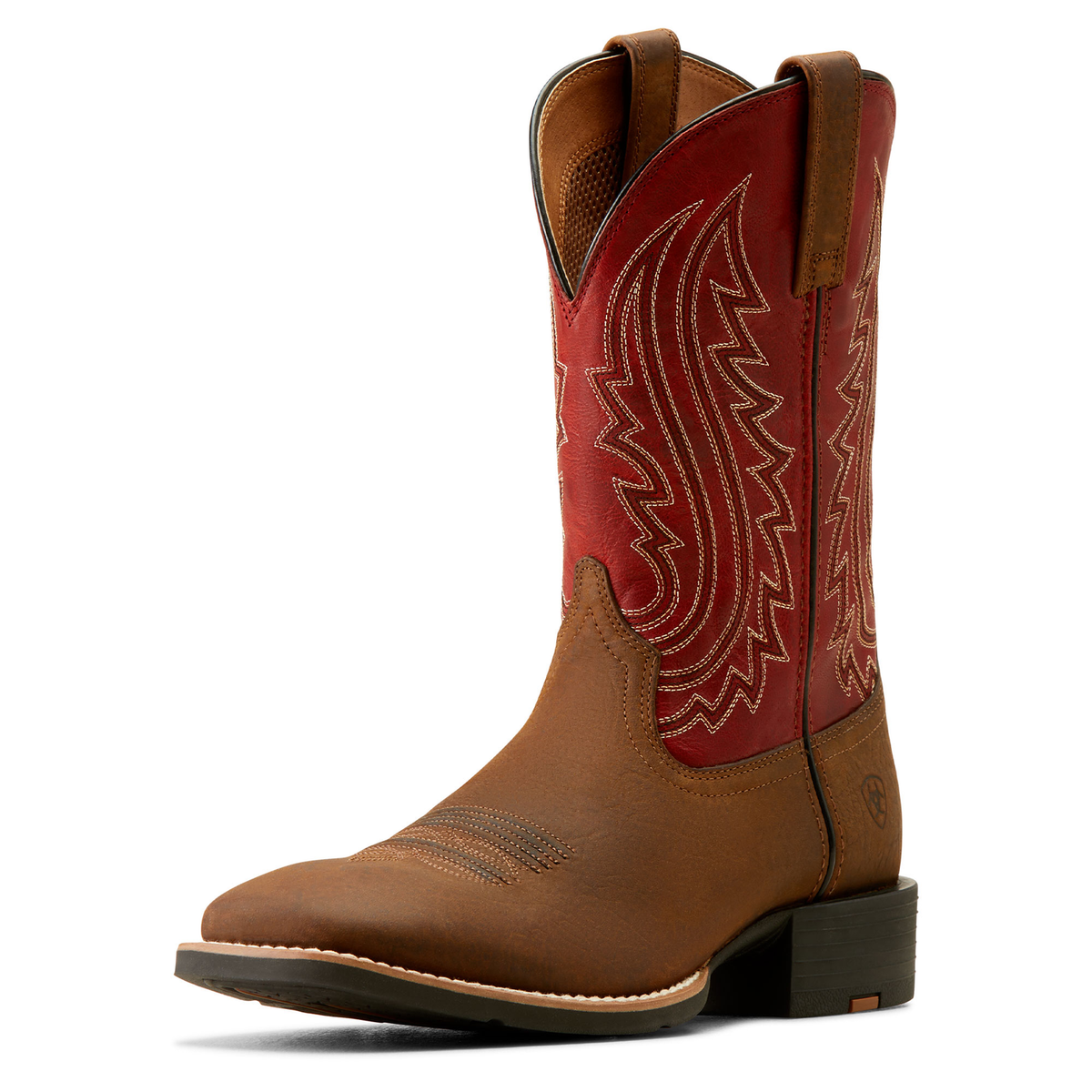 Ariat Men’s Sport Big Country Boot Willow Branch/Bright Red
