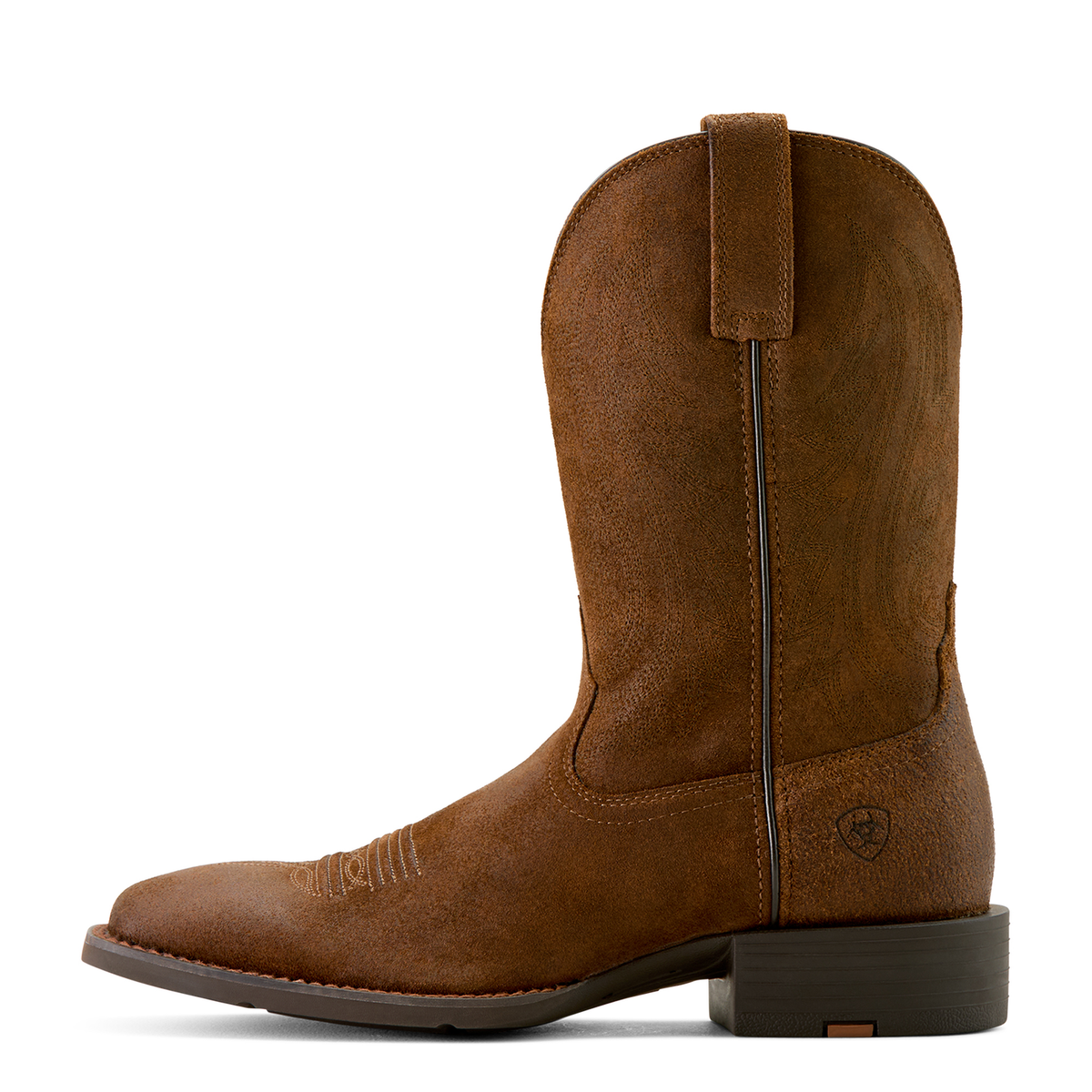 Ariat Mens Sport Big Country Cowboy Boot - Brown Roughout