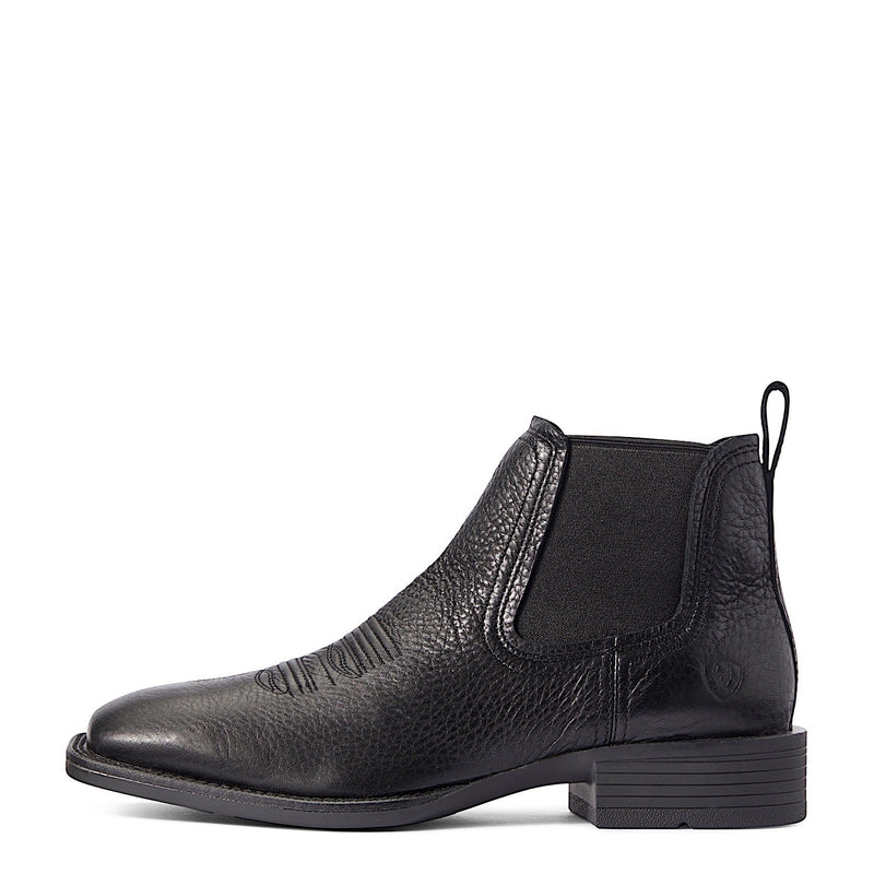 Ariat Mens Sport Booker Ultra Wide Square Toe Boot - Black