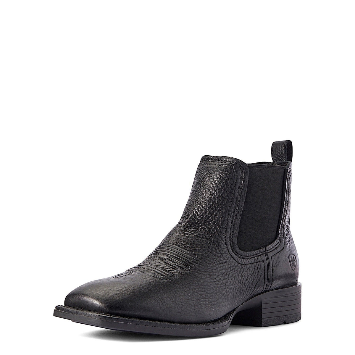 Ariat Mens Sport Booker Ultra Wide Square Toe Boot - Black