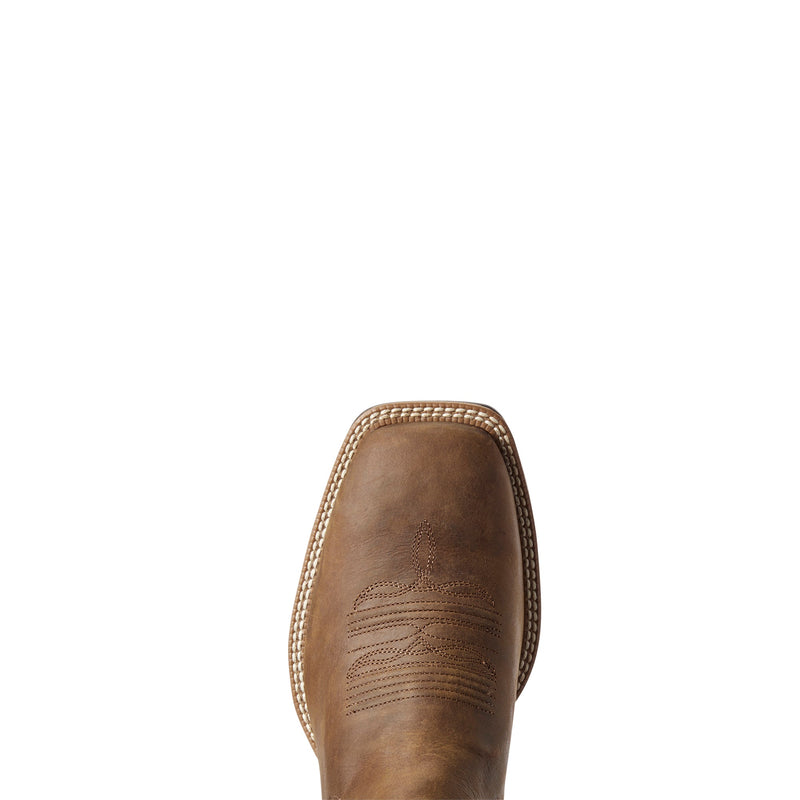 Ariat Men’s Sport Booker Ultra Wide Square Toe Boot Distressed Tan