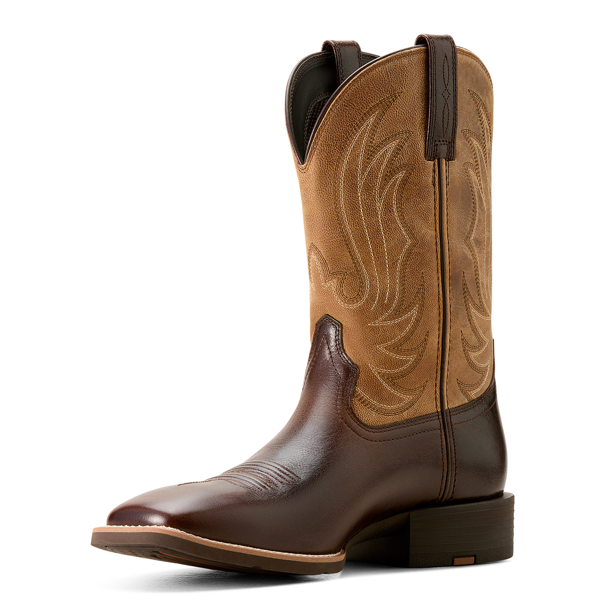 Ariat Men’s Sport Cason Western Boot - Arizona Brown/Almond Buff