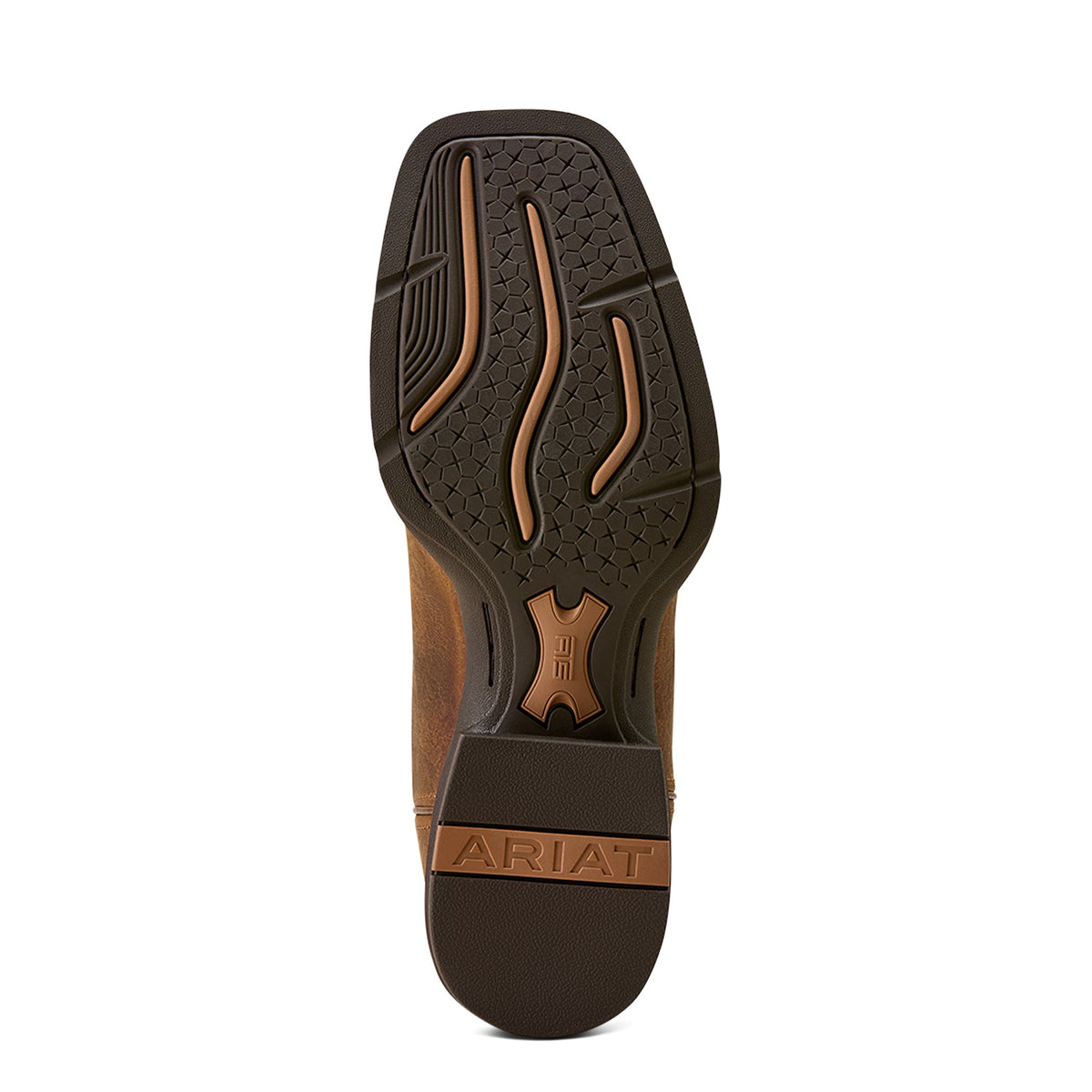 Ariat Mens Sport Cool VentTEK Western Boot - Buff Tan / Dusty Olive