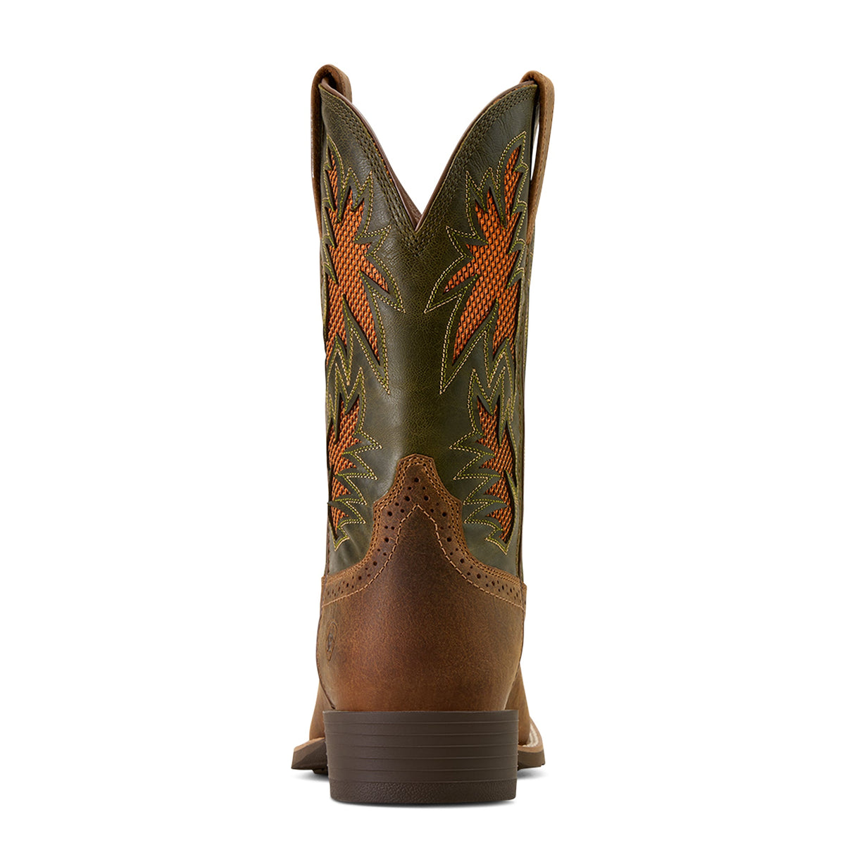 Ariat Mens Sport Cool VentTEK Western Boot - Buff Tan / Dusty Olive