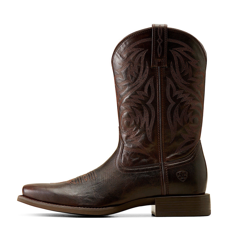 Ariat Men’s Sport Herdsman Boot Burnished Chocolate