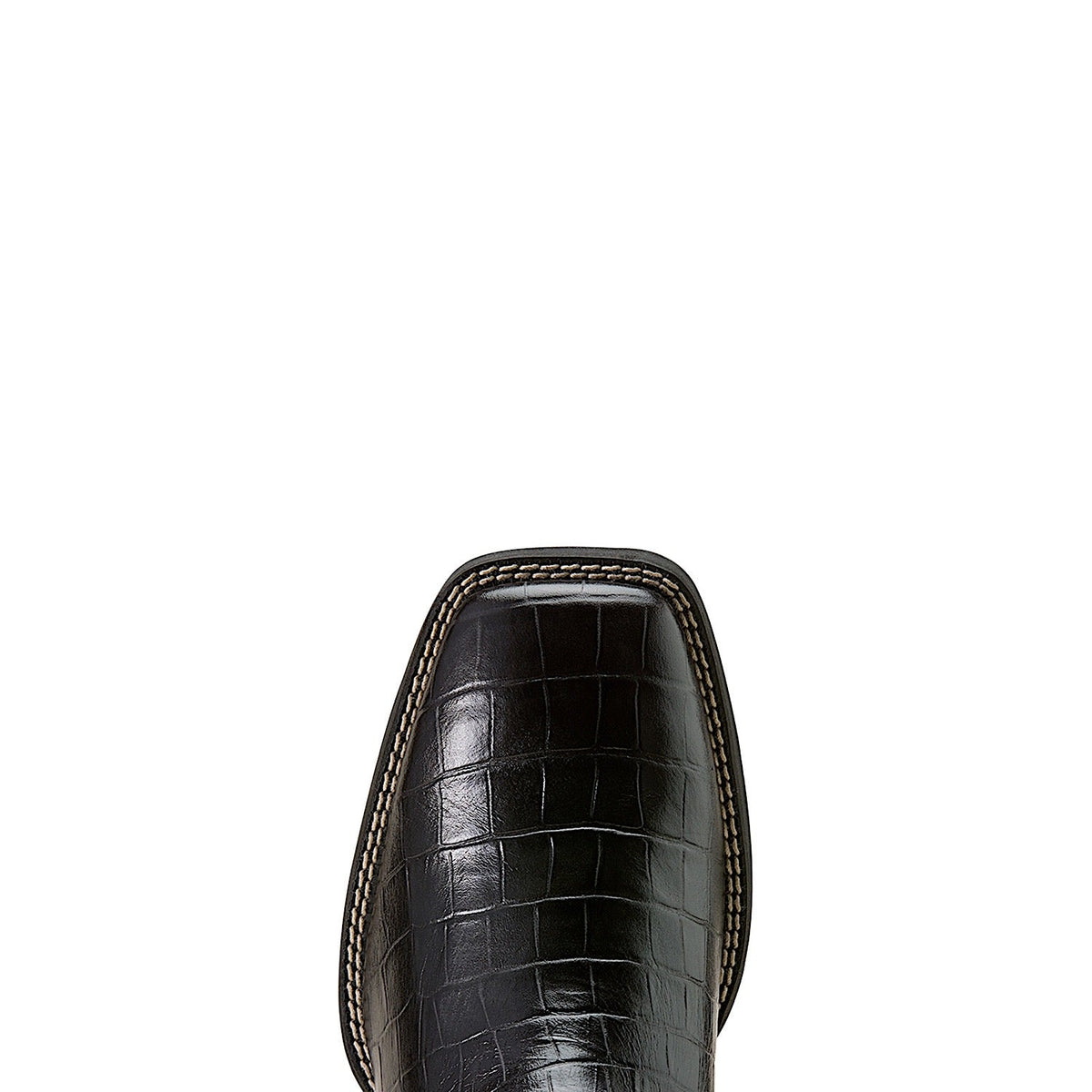 Ariat Men’s Sport Latigo Wide Square Toe Cowboy Boot - Black Choc Print/Black