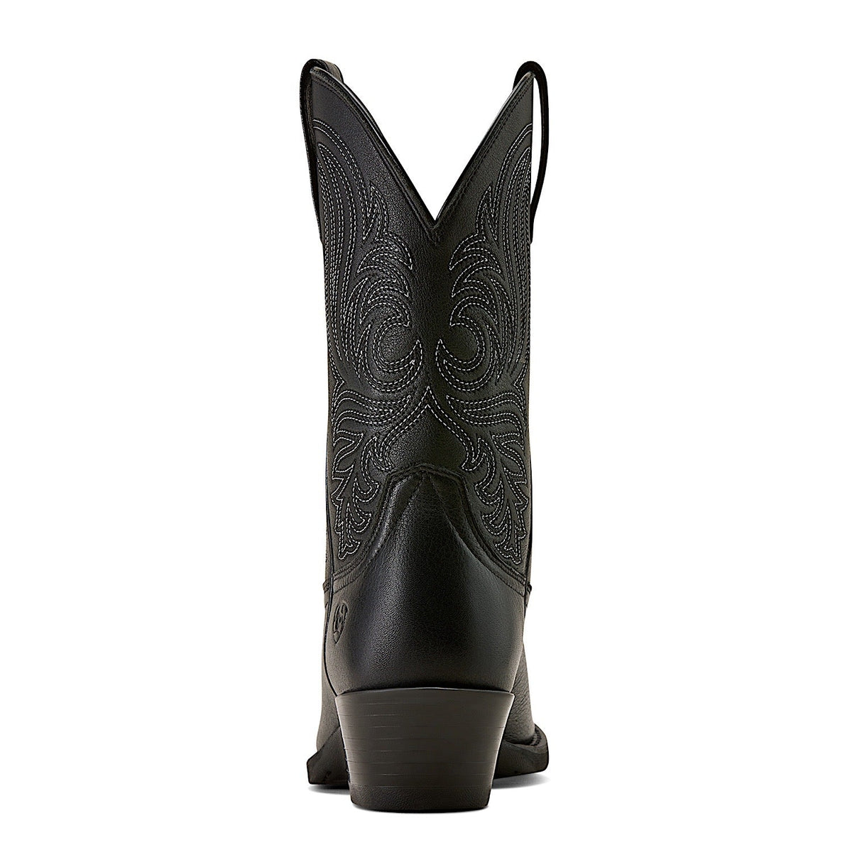 Ariat Mens Sport Lawman Square Toe Cowboy Boot - Black Deertan