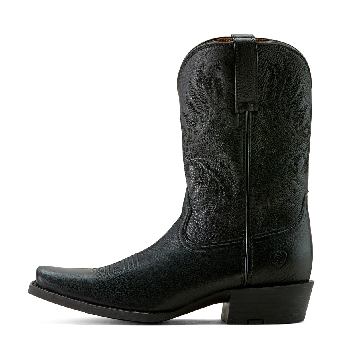 Ariat Men's Sport Narrow Cutter Western Boot - Black Deertan