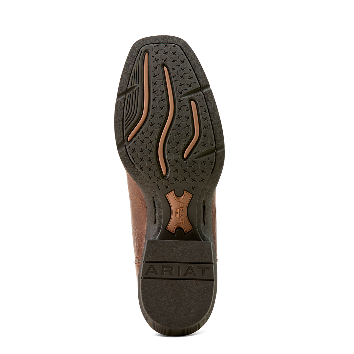Ariat Men’s Sport Narrow Cutter Western Boot - Dark Tan