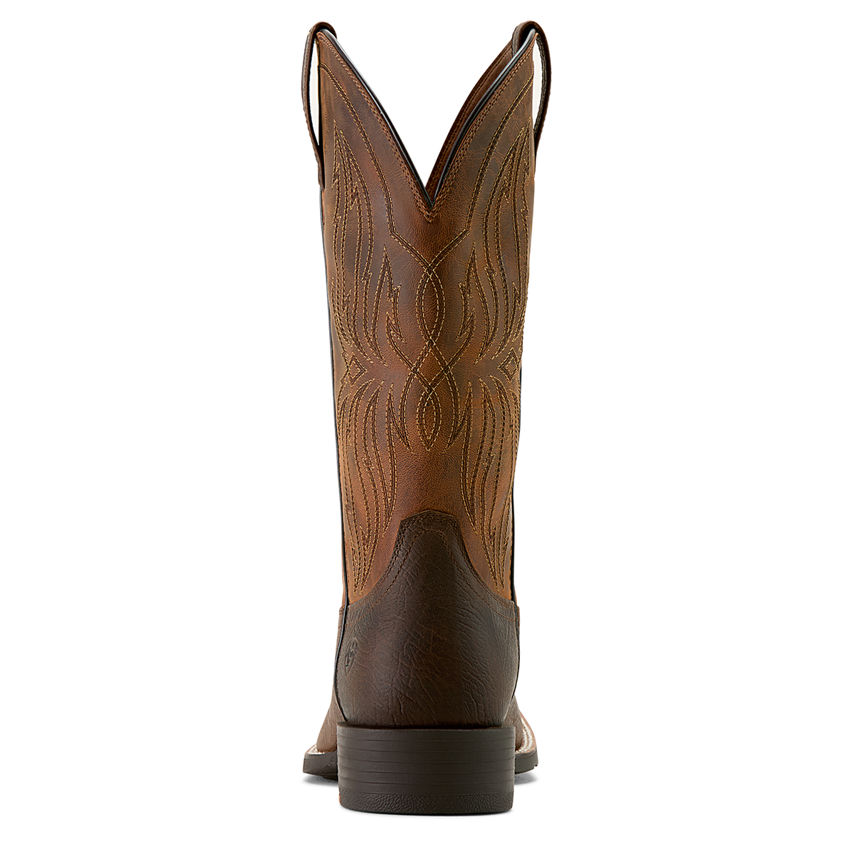 Ariat Men’s Sport Rustler Cowboy Boot - Toffee Hippo Print/Rich Oak