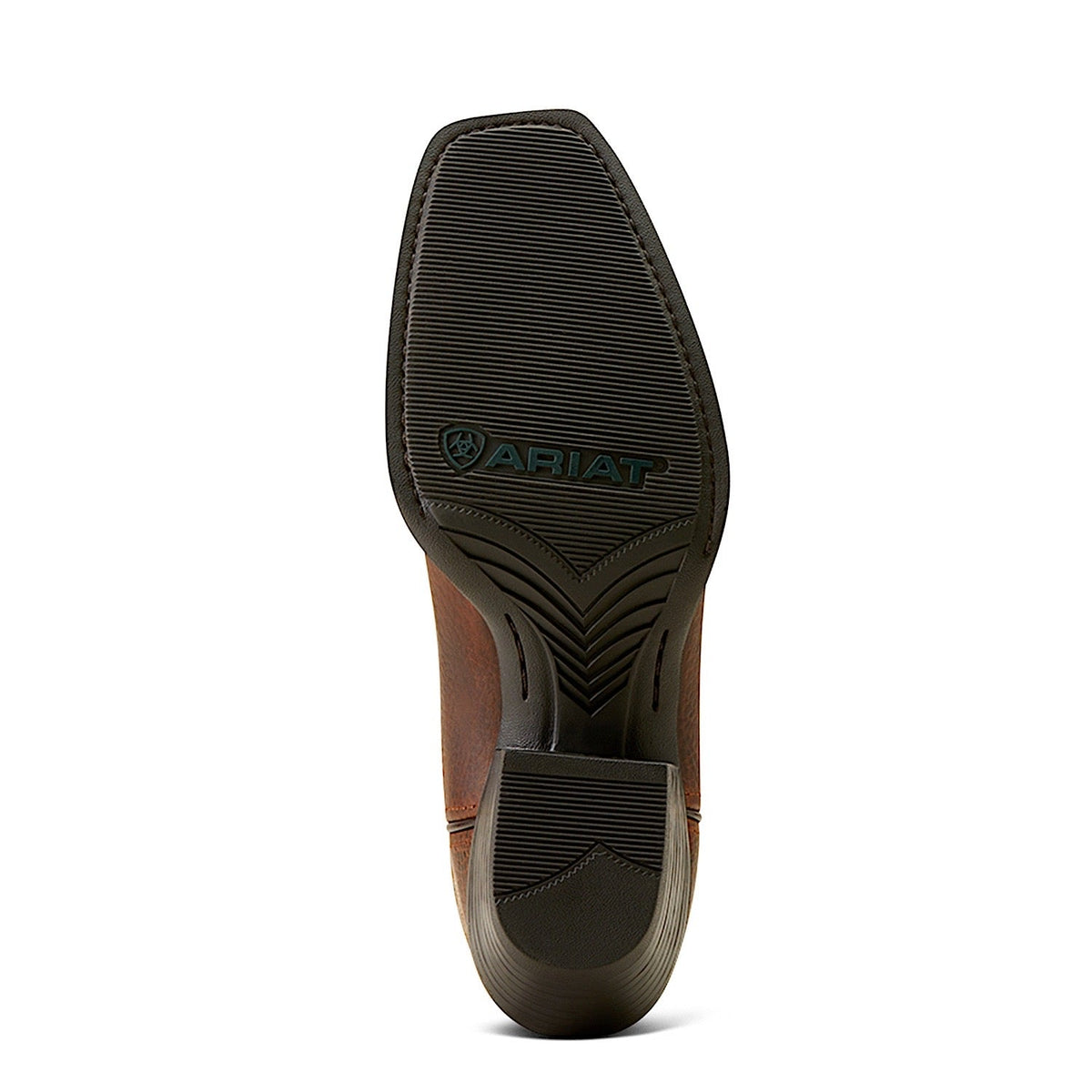 Ariat Men’s Sport Square Toe Brown Oiled Rowdy/Brown Bomber
