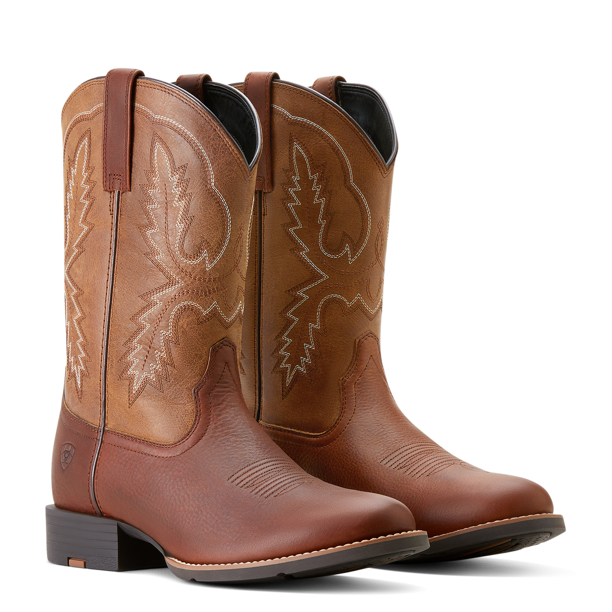 Ariat Men’s Sport Stratten Western Boot - Peanut/Toasty Tan