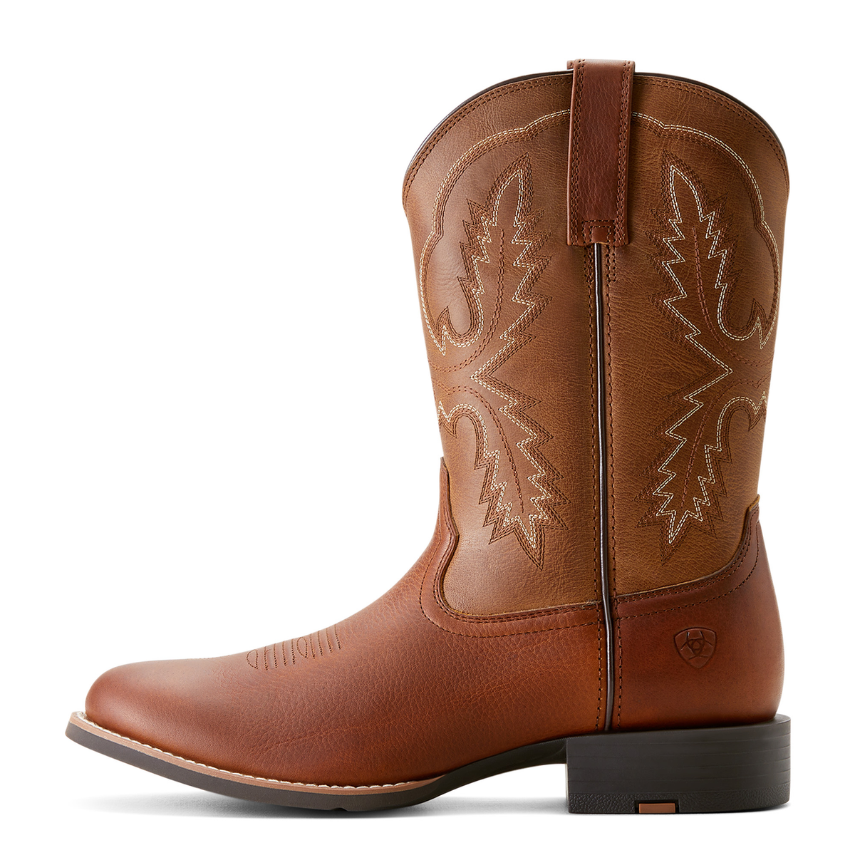 Ariat Men’s Sport Stratten Western Boot - Peanut/Toasty Tan