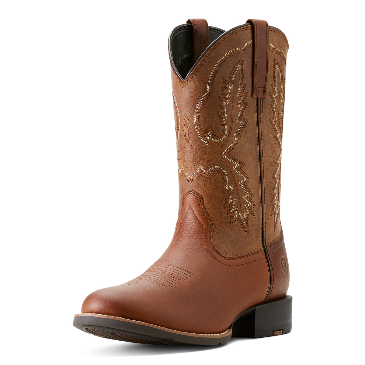 Ariat Men’s Sport Stratten Western Boot - Peanut/Toasty Tan