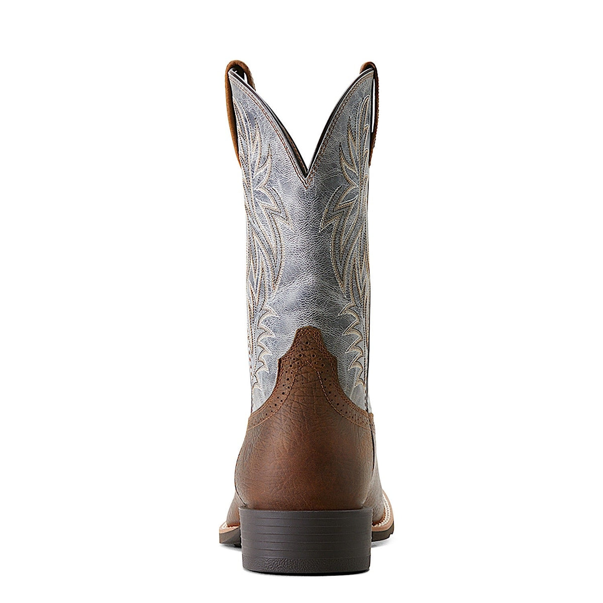 Ariat Men’s Sport Western Wide Square Toe Earth/Glacier Blue