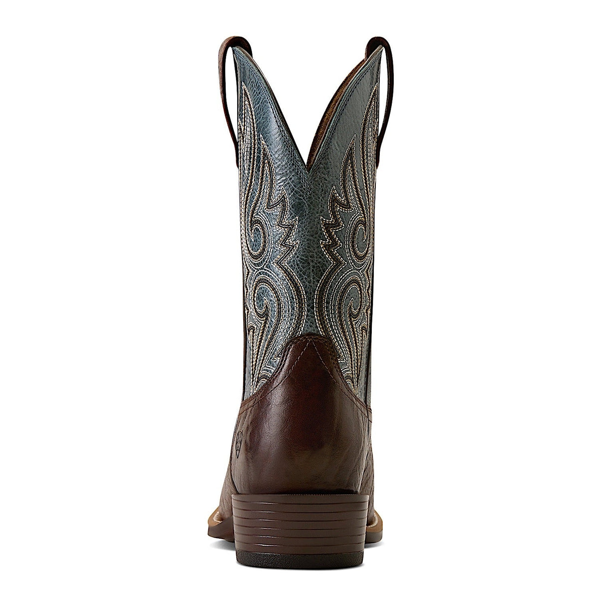 Ariat Men’s Stonebrook Narrow Cutter Toe Cowboy Boot - Java Edge/Baby Blue Eyes
