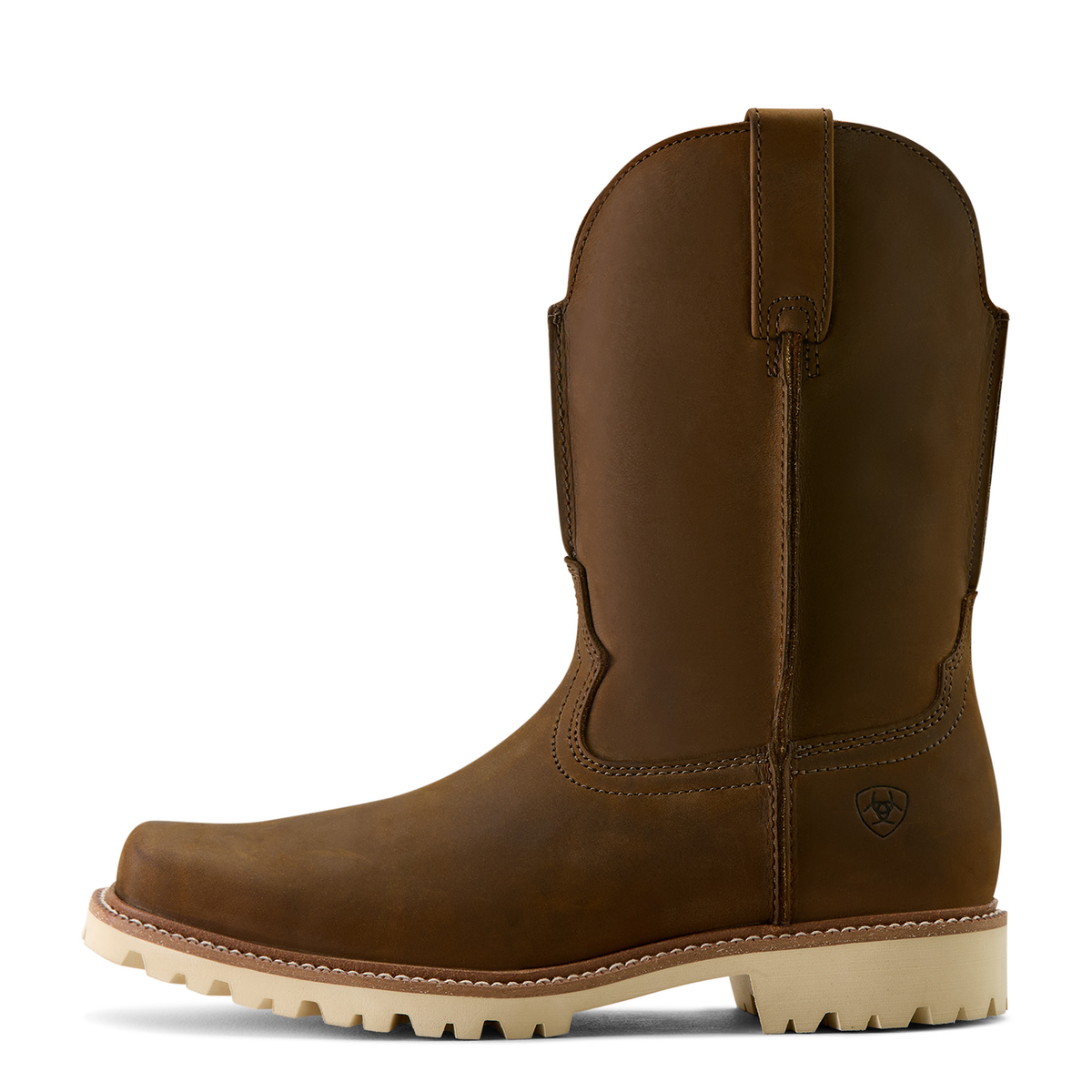 Ariat Mens Stoney Creek Western Boot - Distressed Dark Wheat