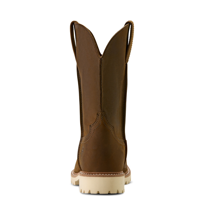 Ariat Mens Stoney Creek Western Boot - Distressed Dark Wheat