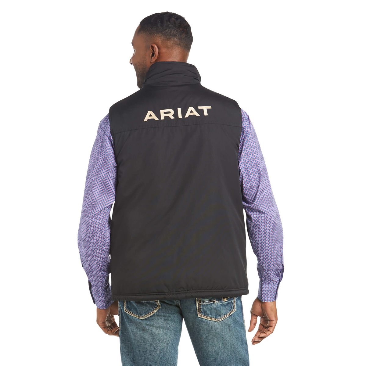 Ariat Mens Team Insulated Vest - Black