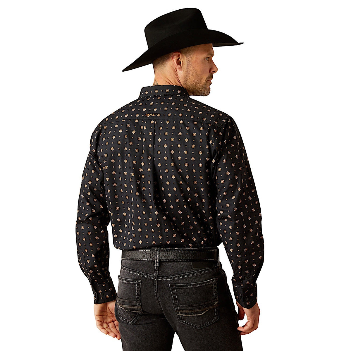 Ariat Men’s Team Kelvin Shirt - Black/Dark Grey