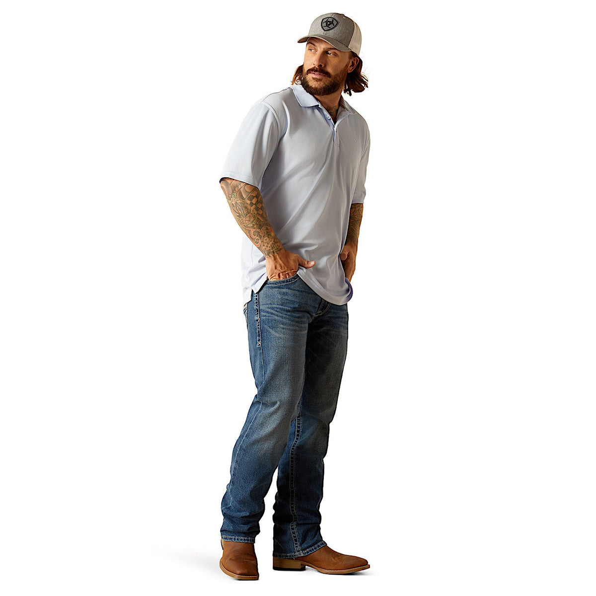 Ariat Mens TEK Polo - Slipstream