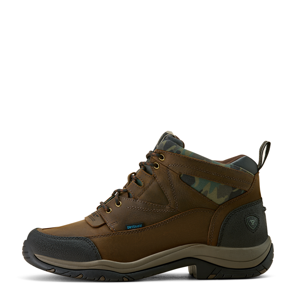 Ariat Men’s Terrain Waterproof Boot - Dark Coffee/Camo Print