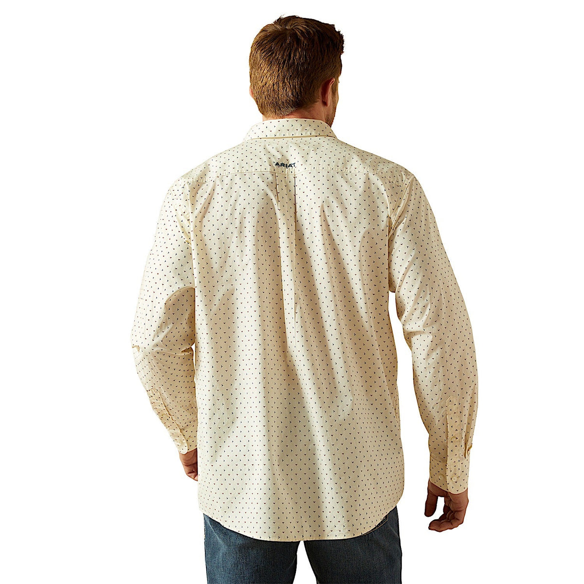 Ariat Mens Titan Classic Fit Shirt - Cream