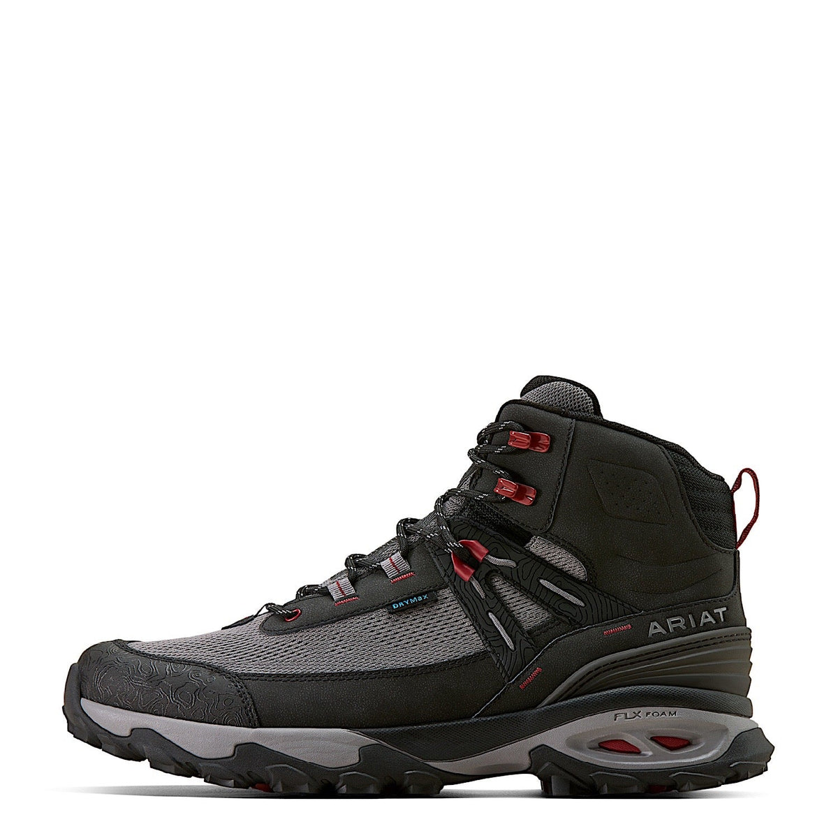Ariat Men’s Traverse Mid Waterproof Hiking Boot - Black/Grey