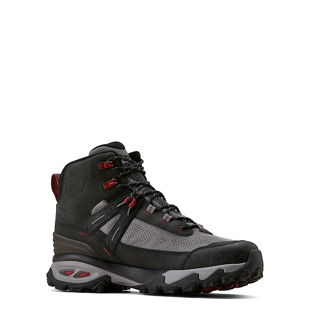 Ariat Men’s Traverse Mid Waterproof Hiking Boot - Black/Grey