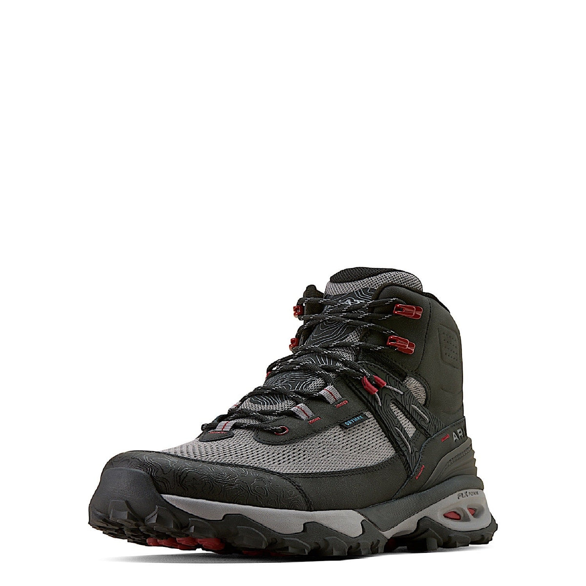 Ariat Men’s Traverse Mid Waterproof Hiking Boot - Black/Grey