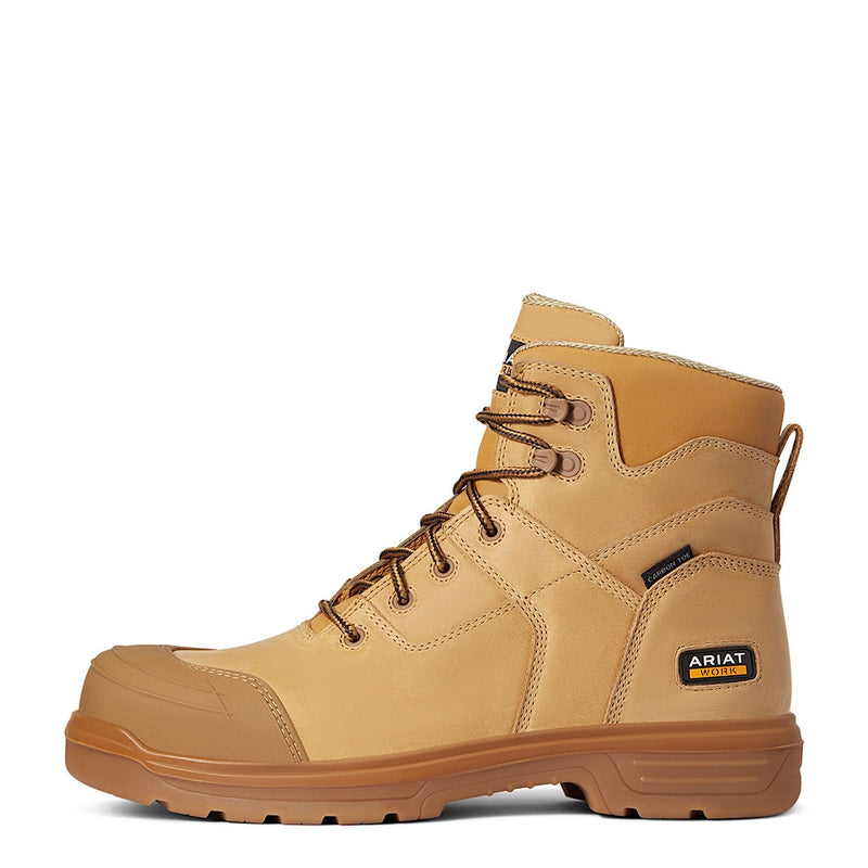 Ariat Men’s Turbo Hamersley 6’’ Side Zip Carbon Toe - Wheat