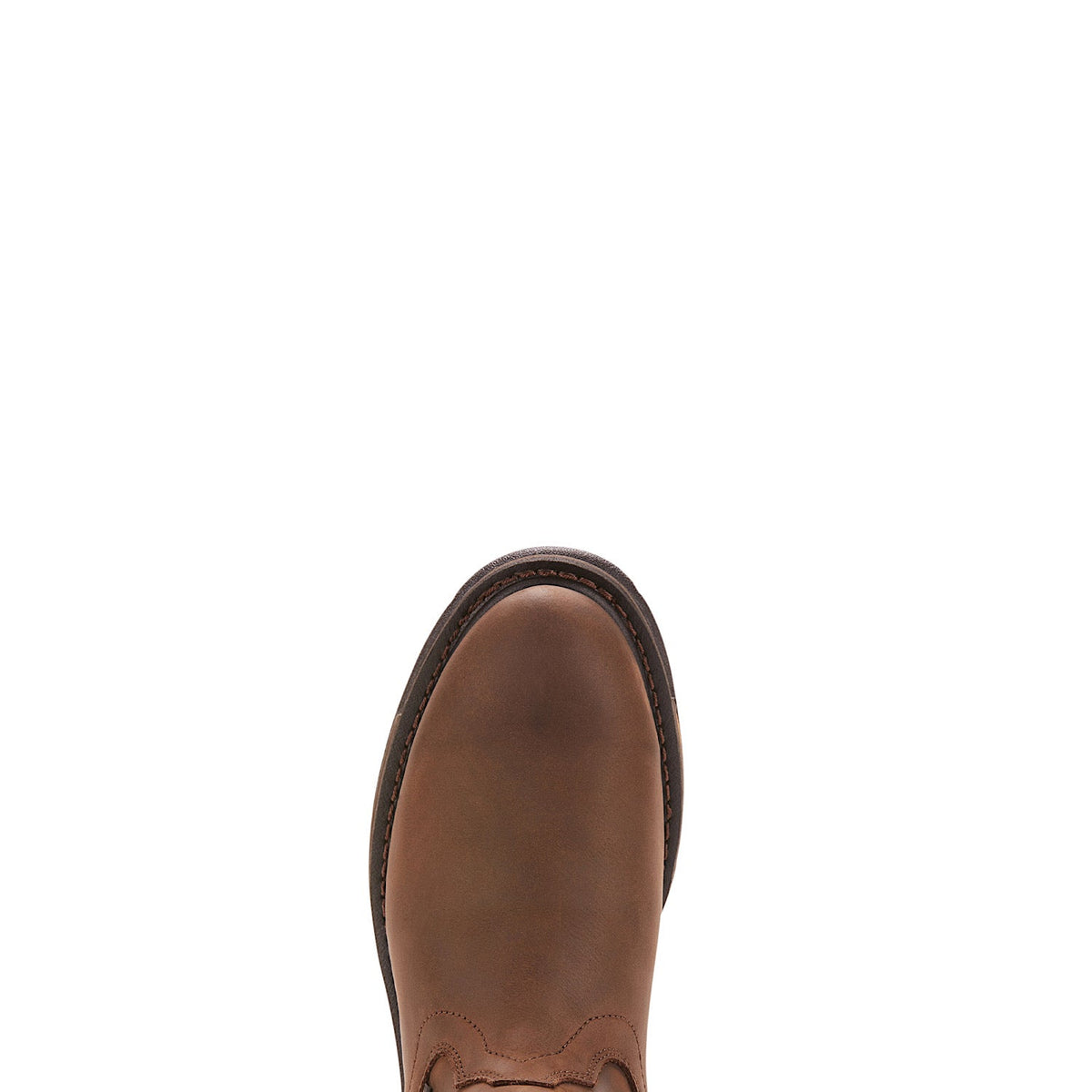 Ariat Men’s Workhog Pull On Boot H20 Oily - Distressed Brown