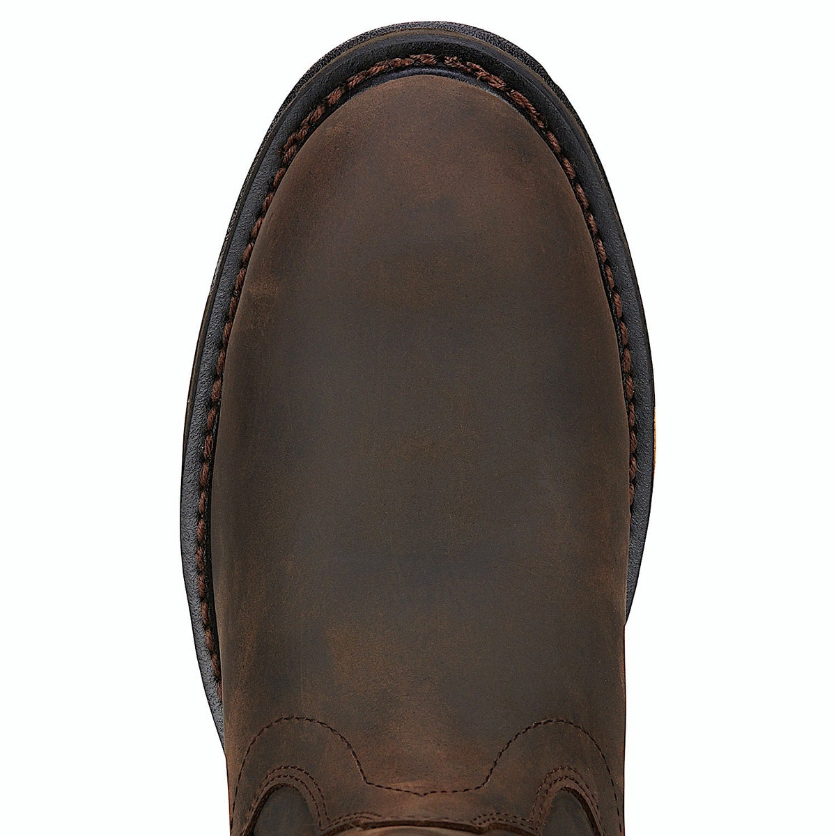 Ariat Men’s Workhog Pull On Composite Toe Oily Distressed Brown