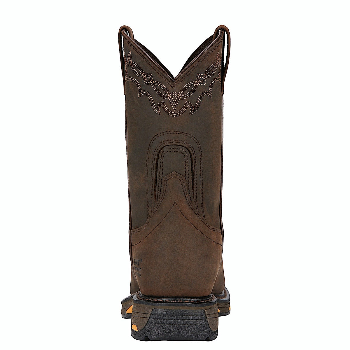 Ariat Men’s Workhog Pull On Composite Toe Oily Distressed Brown