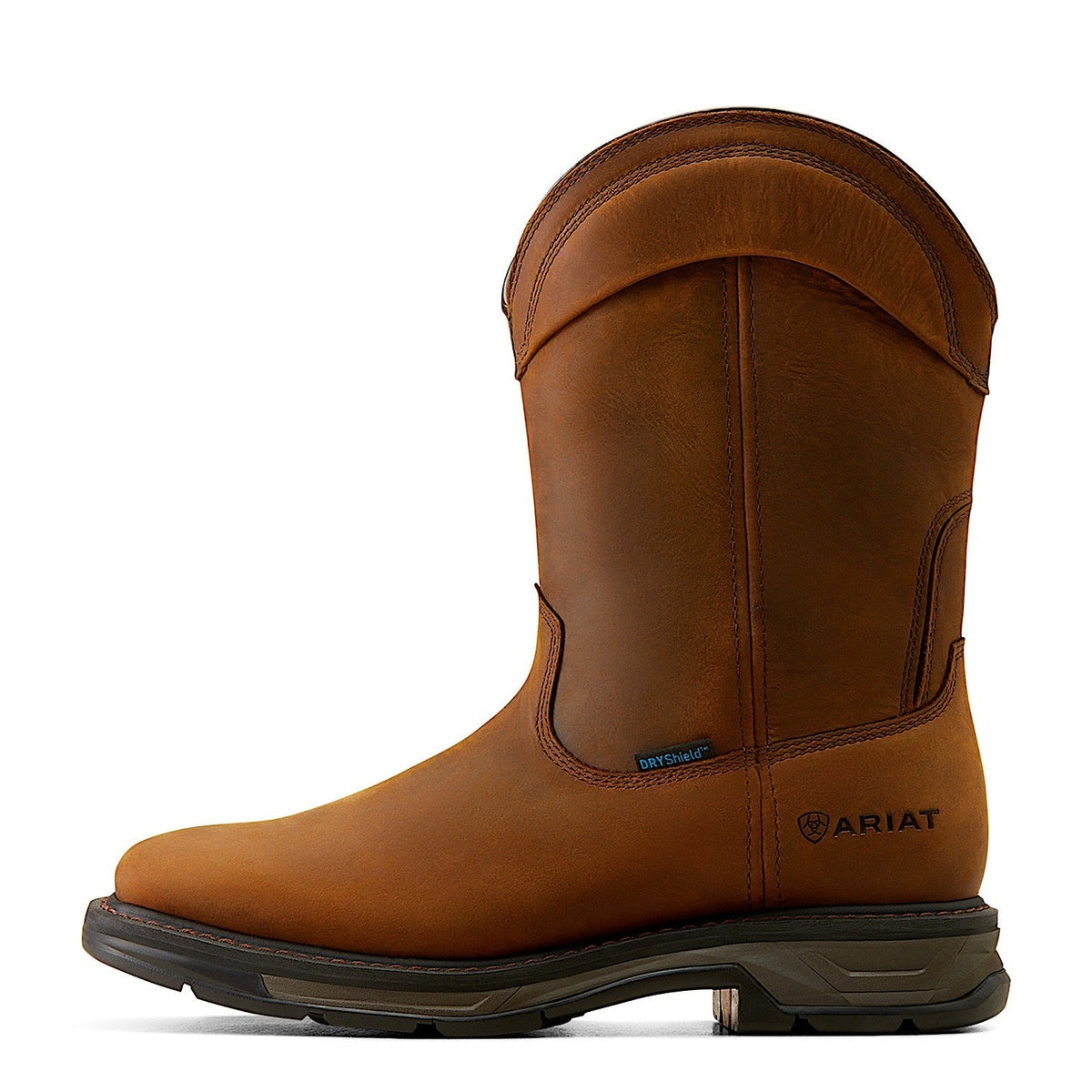 Ariat Mens Workhog XT Wellington H2O Distressed Brown