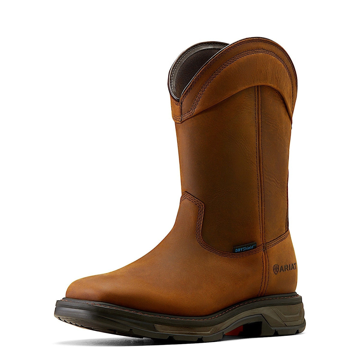 Ariat Mens Workhog XT Wellington H2O Distressed Brown