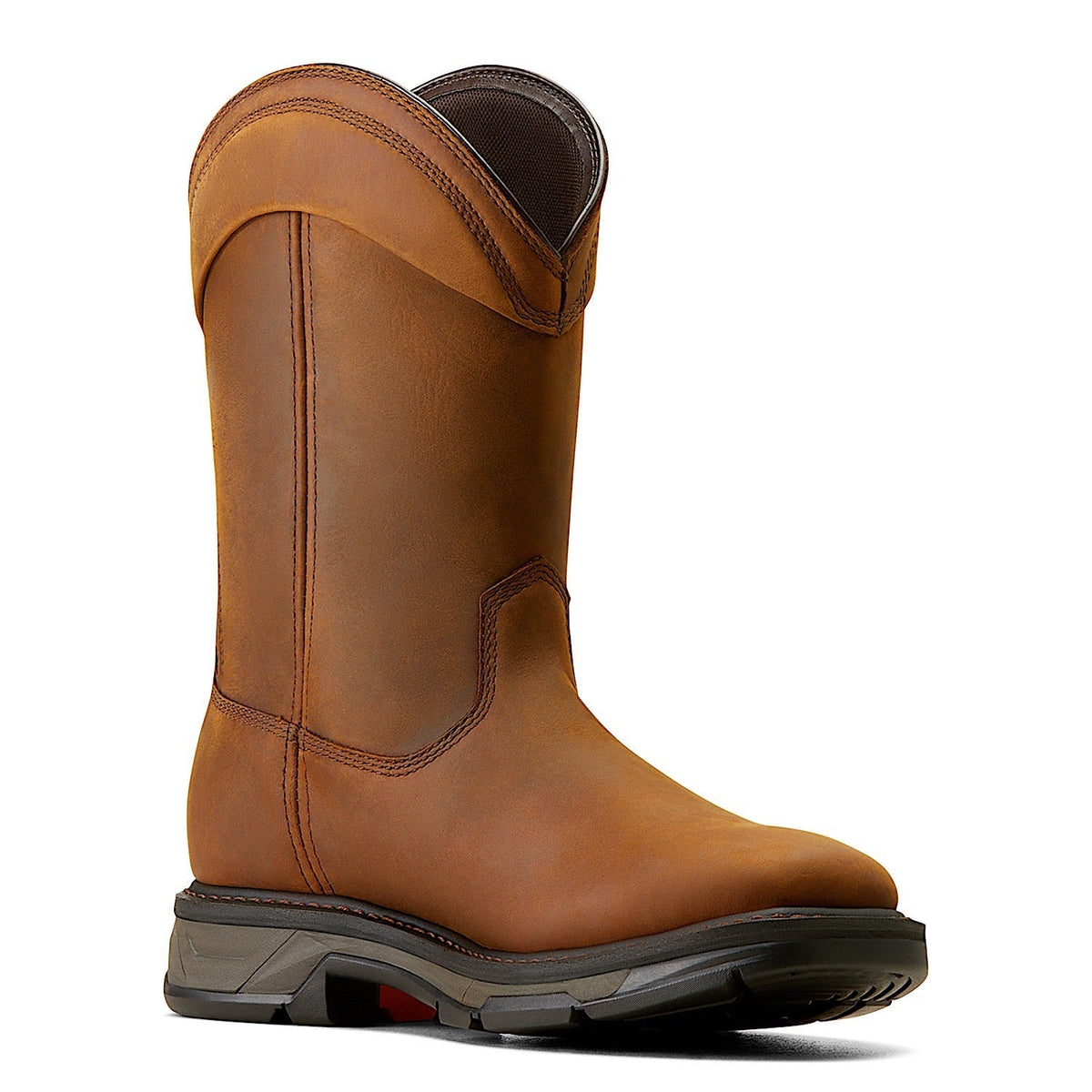 Ariat Mens Workhog XT Wellington H2O Distressed Brown