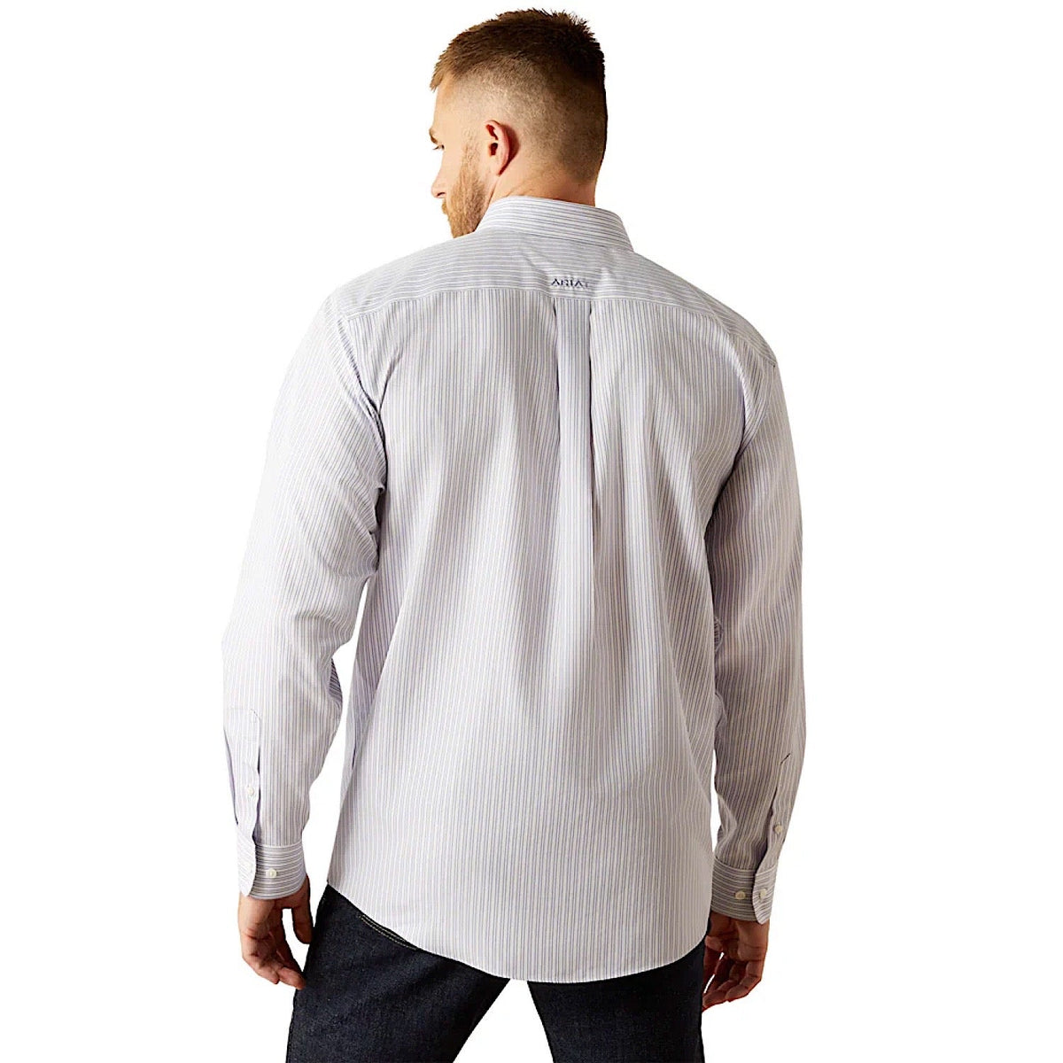Ariat Mens Wrinkle Free Don Shirt - Blue