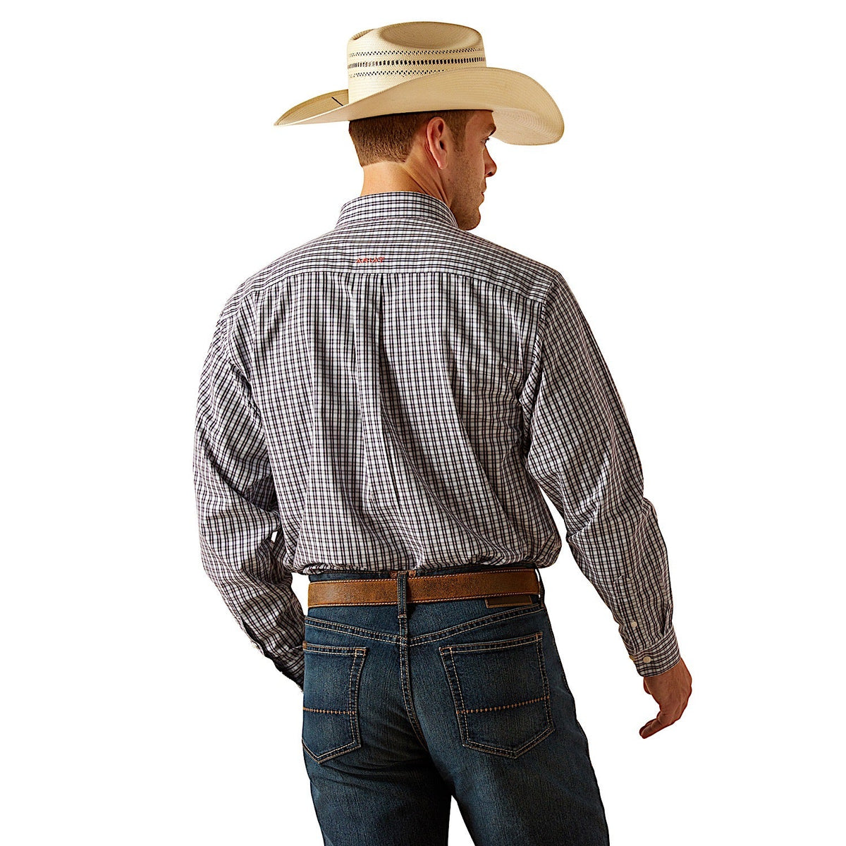 Ariat Men’s Wrinkle Free Walker Classic Fit Shirt - Skyway
