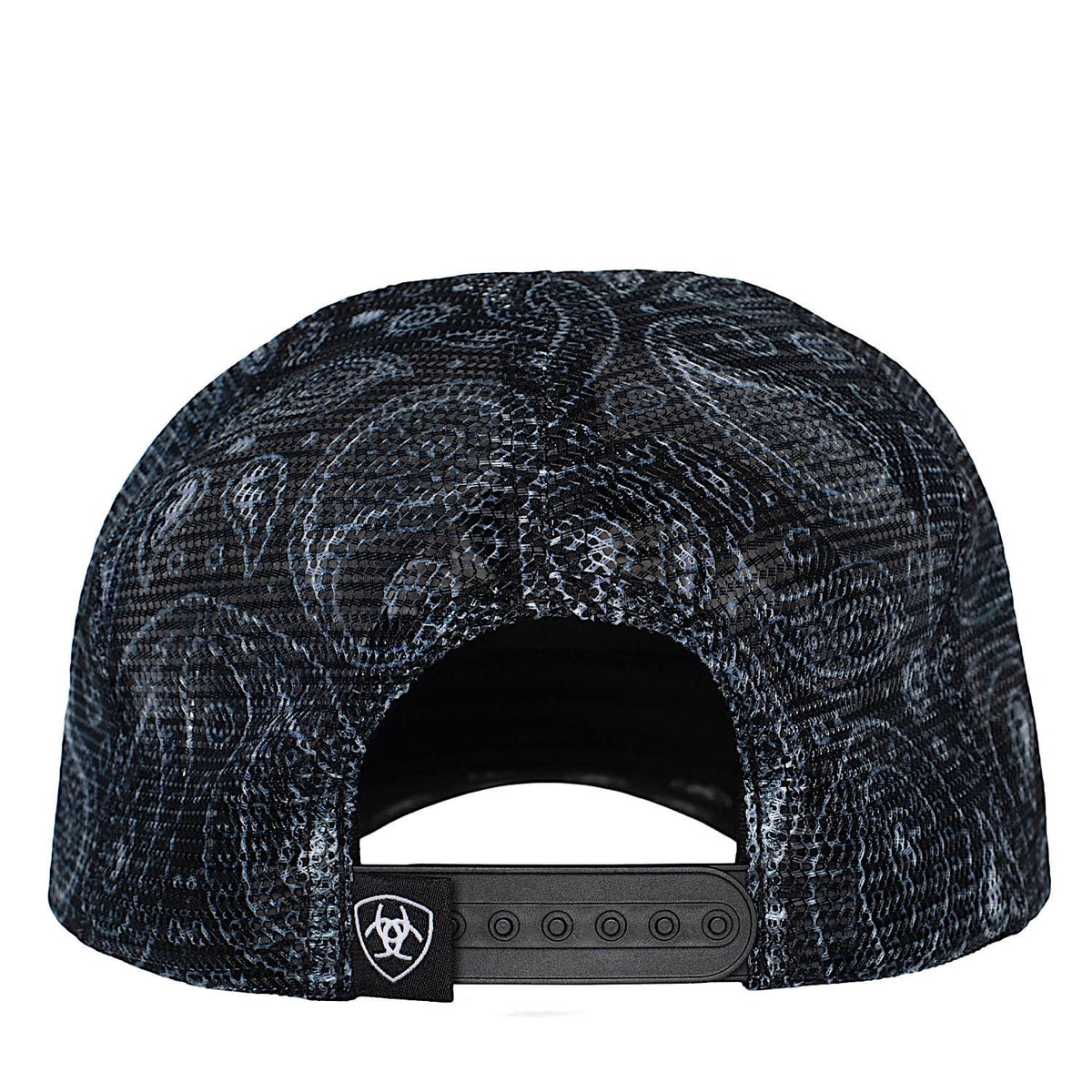 Ariat Paisley Trucker Cap - Black / Paisley Mesh