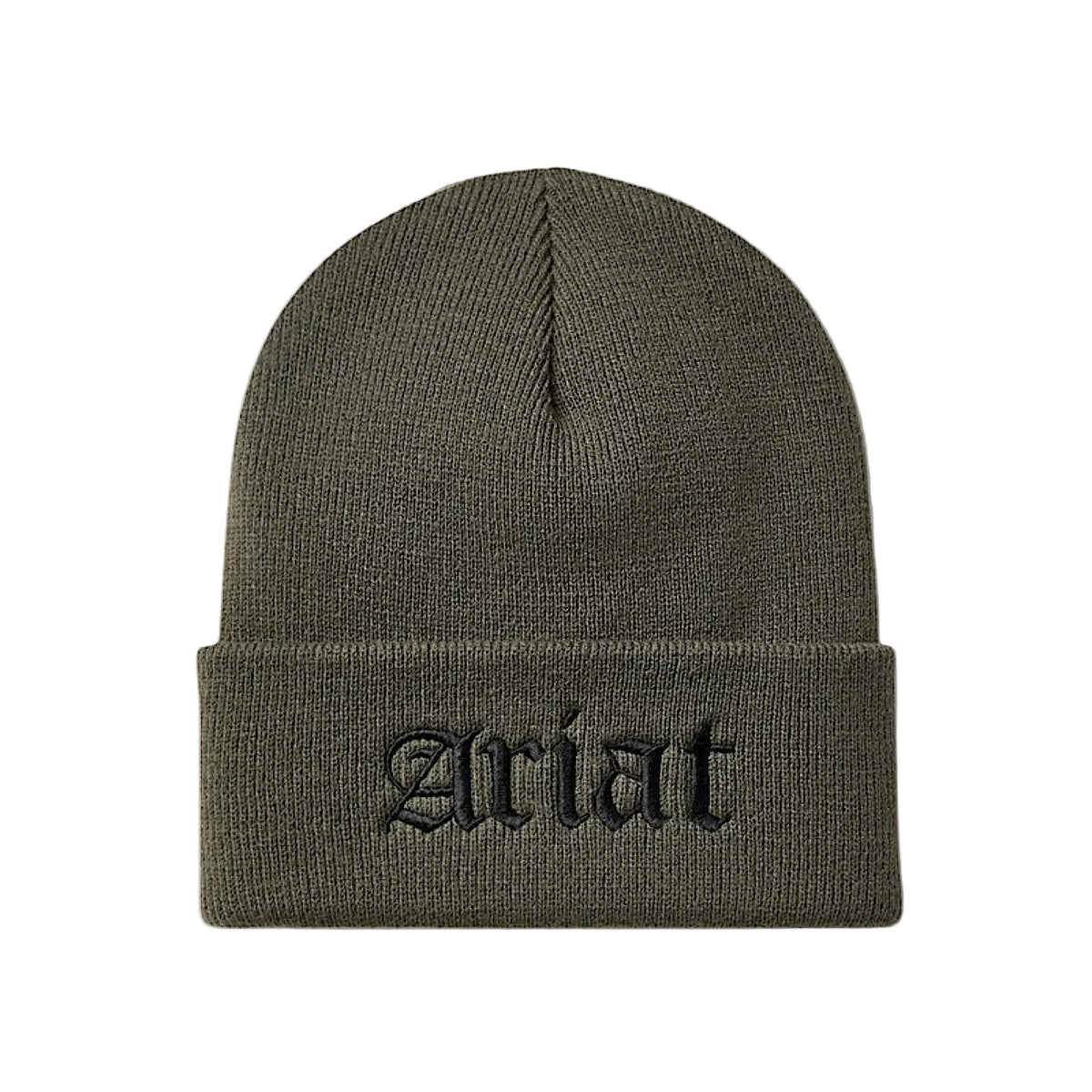 Ariat Rebar Embroidered Beanie - Light Olive